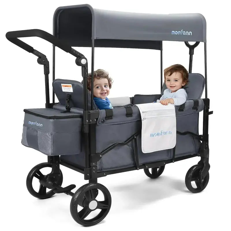 All-Terrain Kids’ Stroller Wagon  2-Seater Outdoor Baby Wagon for Toddlers