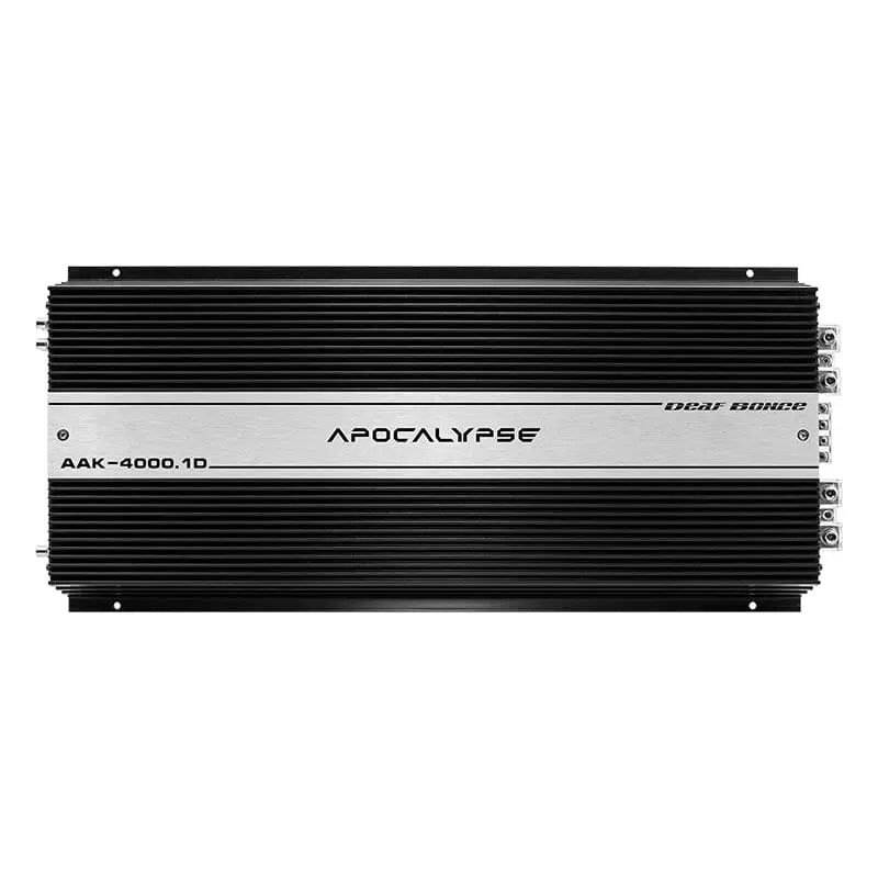 Deaf Bonce 12-Inch 2-Ohm Subwoofer and Monoblock Amplifier Bundle (STU-1246D2)
