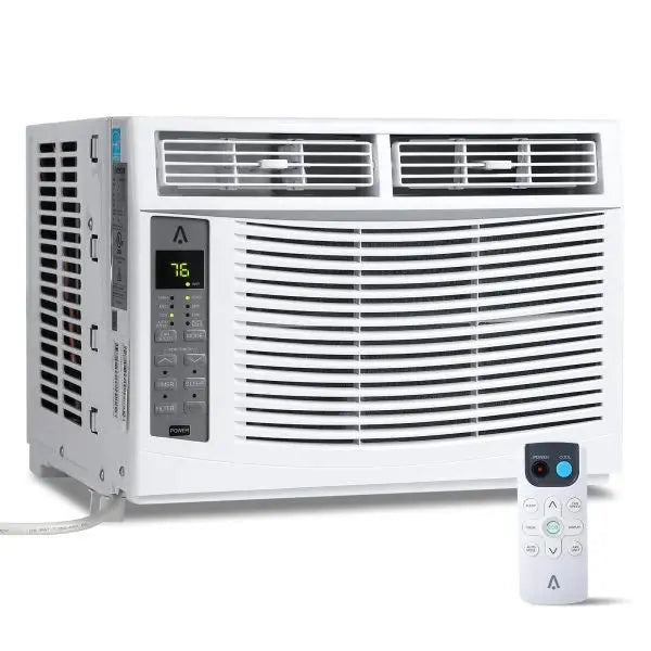 6000 BTU Window Air Conditioner  Energy-Efficient Cooling for Rooms up to 250 Sq Ft