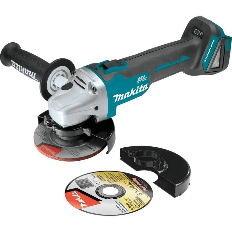 Makita 18V LXT Lithium-Ion Brushless Cordless 4-1/2 in./5 in. Cut-Off/Angle Grinder (Tool-Only) XAG04Z