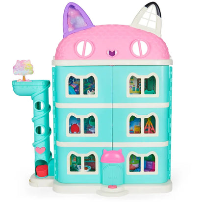 Gabby’s Dollhouse, Purrfect Dollhouse 2-Foot Tall Playset with Sounds, 15 Pieces