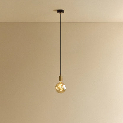 Voronoi I Pendant Light in Brass