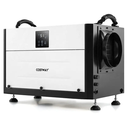 124-Pint Crawl Space Dehumidifier  Designed for 1,300 Sq. Ft Areas with 9.8-Foot Drain Hose & Remote Panel
