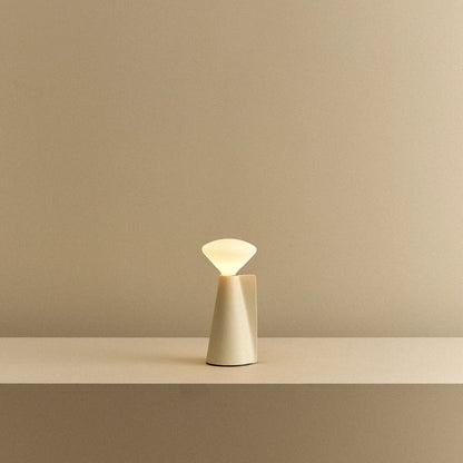 Mantle Portable Lamp in Stone White