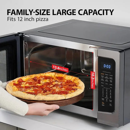 TOSHIBA ML-EC42P(SS) 4-in-1 Microwave Oven  Convection, Air Fryer, Smart Sensor & Mute Mode