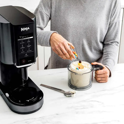 Ninja CREAMi Deluxe Ice Cream Maker  Includes 3 Pint Containers for Homemade Frozen Treats and Sorbets
