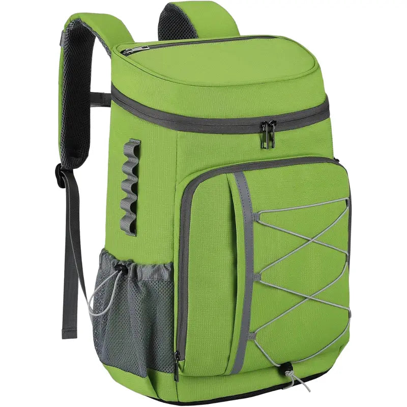 Leak-Proof Insulated Cooler Backpack for Family Picnics and Outdoor Adventures