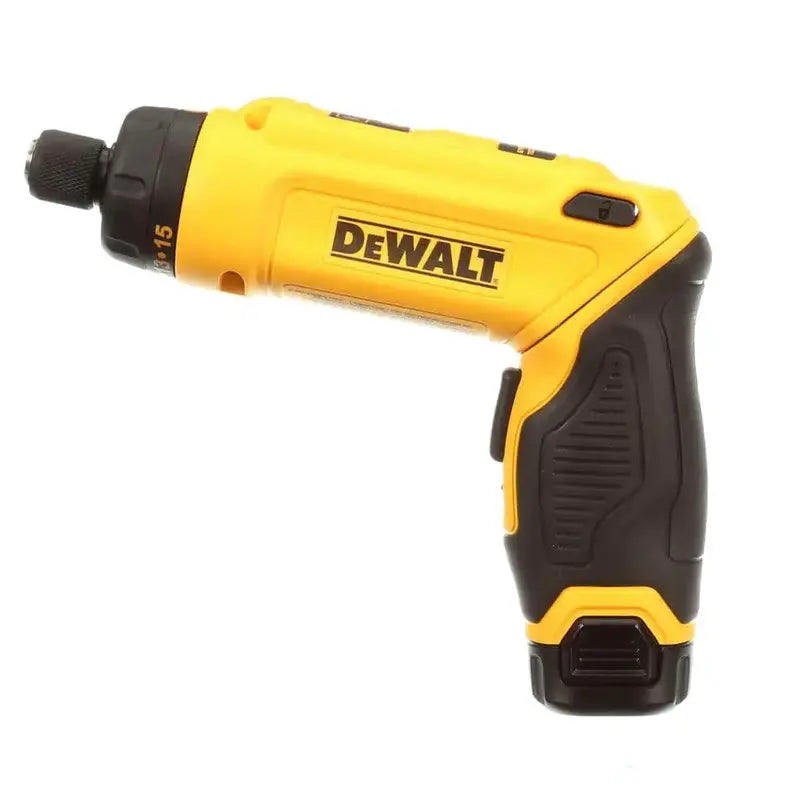 DEWALT 8V MAX Gyroscopic Cordless Screwdriver  Adjustable Grip Kit with 2 Batteries & Charger