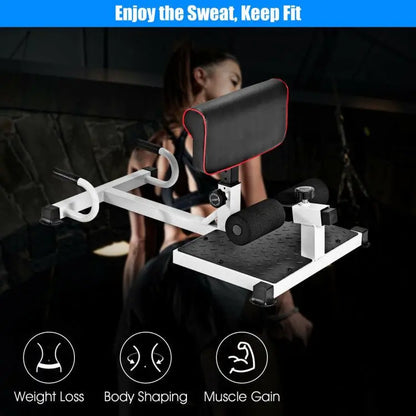 All-in-One Home Gym Squat Rack with Non-Slip Base and Safety Features