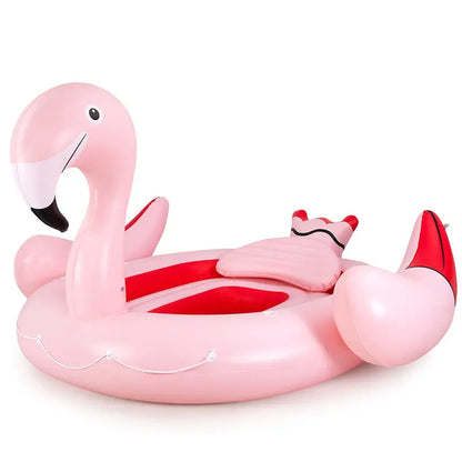 Giant Inflatable Flamingo Floating Island for 46 People