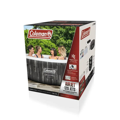 Coleman 71″ x 26″ Bahamas AirJet Inflatable Hot Tub  Outdoor Spa