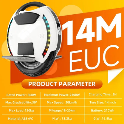 High-Capacity Replacement Battery for Electric Unicycles