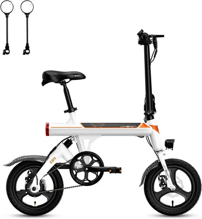 EB3 Folding Electric Bike  500W Peak Motor, 270Wh Battery, Rear Suspension, UL2849-Compliant Ebike for Adults and Teens
