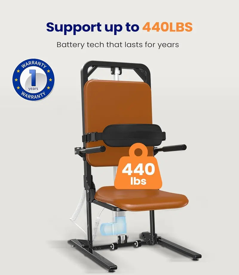 MAIDeSITe Electric Floor Lift  200 kg Capacity Mobility Aid for Seniors and Care Facilities