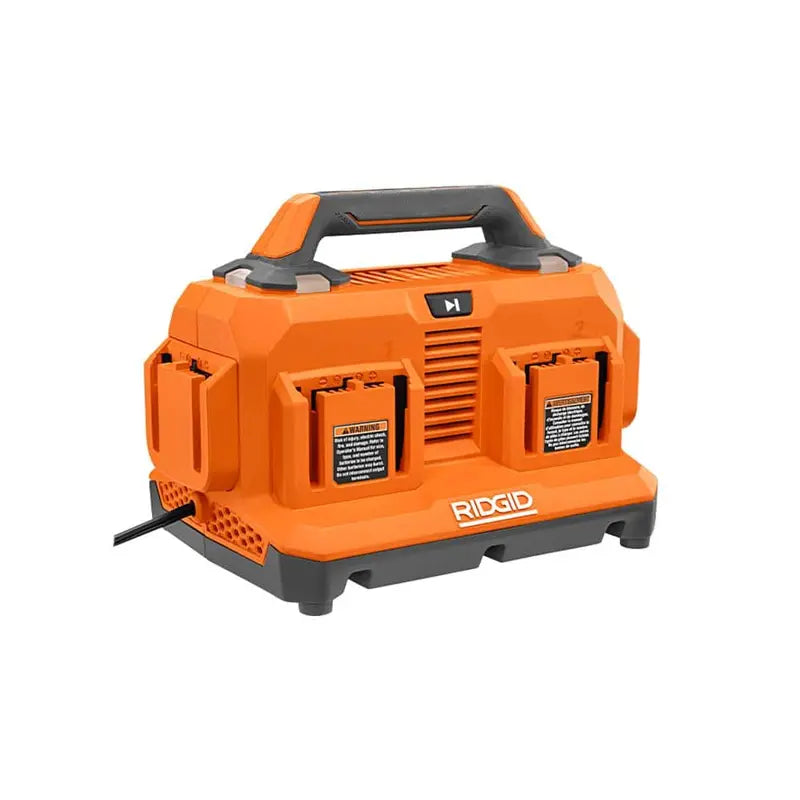 RIDGID 18V 6-Port Sequential Charger AC86096