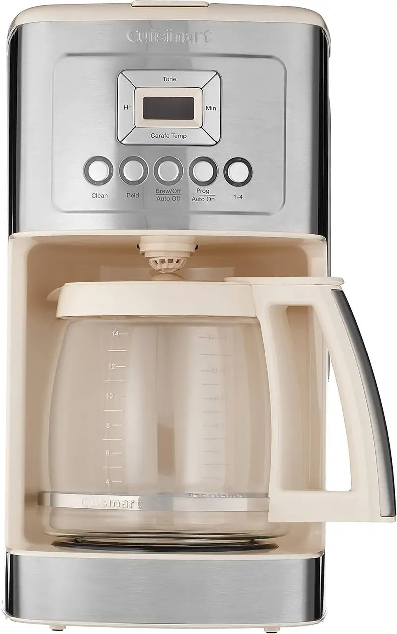 Cuisinart DCC-3200P1 Fully Automatic Coffee Maker  Brew Strength & 14 Cup Options