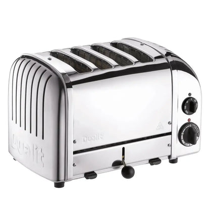 Dualit New Generation 4-Slice Stainless Steel Toaster  Classic Design
