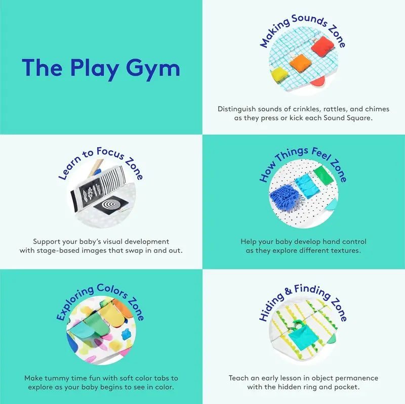 Lovevery Award-Winning Play Gym & Mat | Montessori-Inspired | Sustainably Sourced | Infants to Toddlers