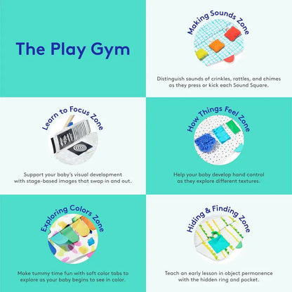 Lovevery Award-Winning Play Gym & Mat | Montessori-Inspired | Sustainably Sourced | Infants to Toddlers