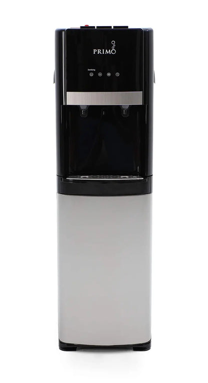 Primo Self-Cleaning Bottom Loading Water Dispenser, Stainless Steel, Hot & Cold, 5 Gallon Capacity, BPA-Free