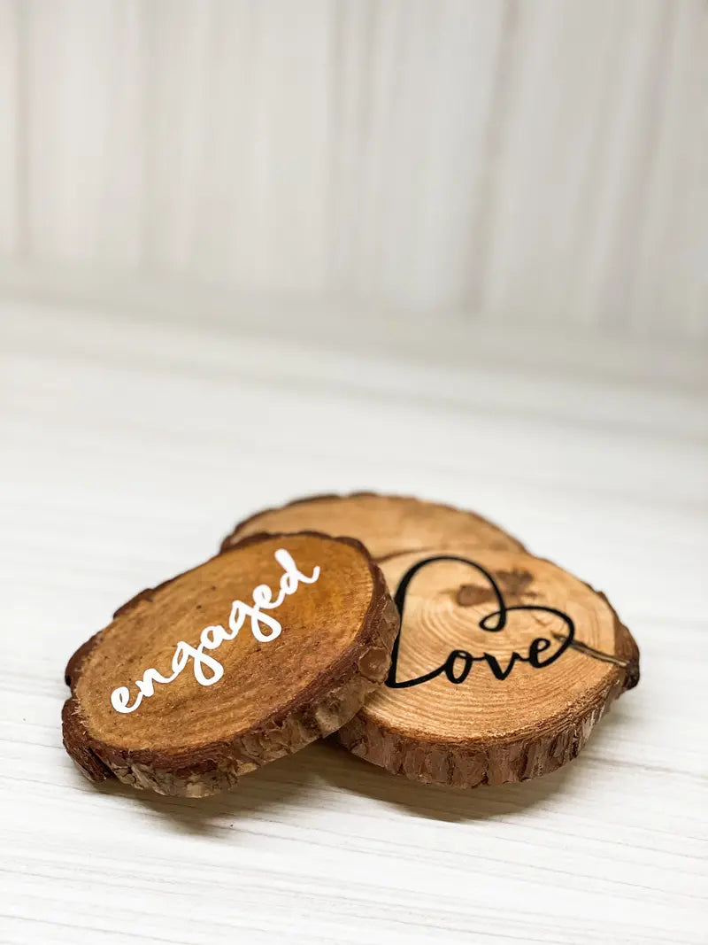 Handmade Rustic Wooden Coasters for Home or Entertaining