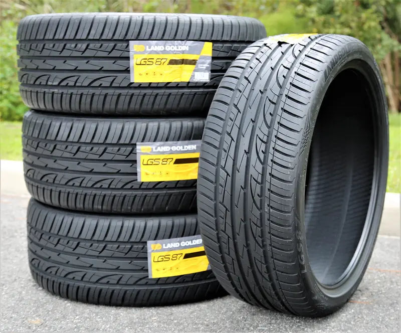 Set of 4 x 275/40R20 ZR 106W XL Full-Season Performance Tires  Robust All-Weather Capability for Performance SUVs and Crossovers