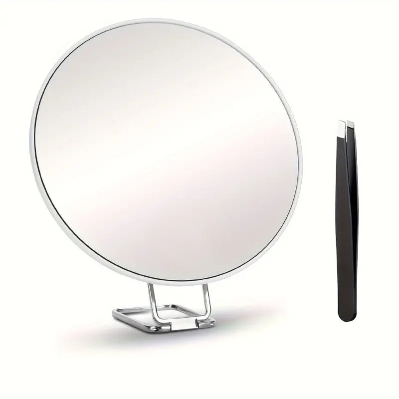 Adjustable Suction Magnifying Mirror  Portable Makeup & Grooming Aid