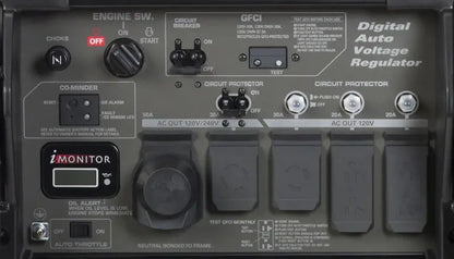 Honda EB10000 Industrial-Grade Generator  10,000W Output with CO-MINDER Safety Sensor