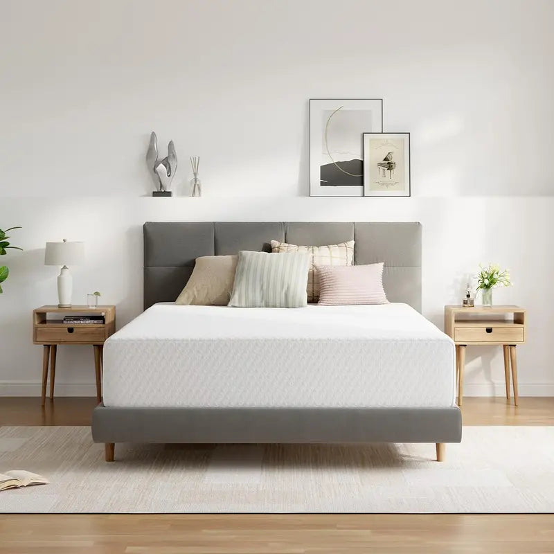 Novilla Twin 10″ Memory Foam Mattress  Balanced Support & Cooling Comfort, CertiPUR-US Certified