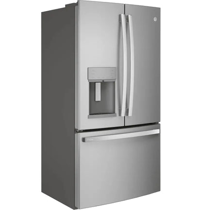 GE Profile ENERGY STAR French-Door Refrigerator  27.7 Cu. Ft with Fingerprint-Resistant Finish & Hands-Free AutoFill Dispenser