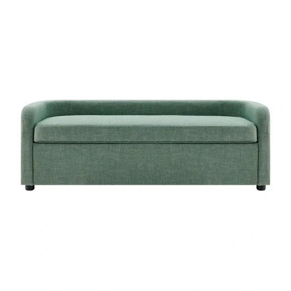Wendy Upholstered Storage Bench  Compact Footstool with Hidden Compartment