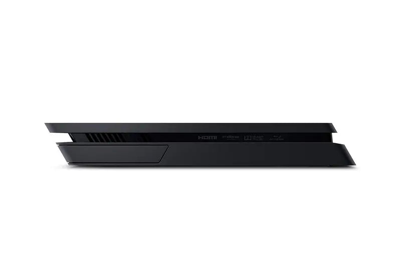 Refurbished PlayStation 4 Slim  1TB Storage Gaming Console with Streamlined Design
