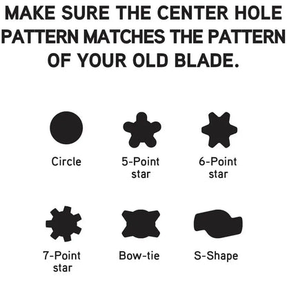 MTD Genuine Parts 46″ 3-in-1 Mower Blade Set For Lawn Tractors 3 pk