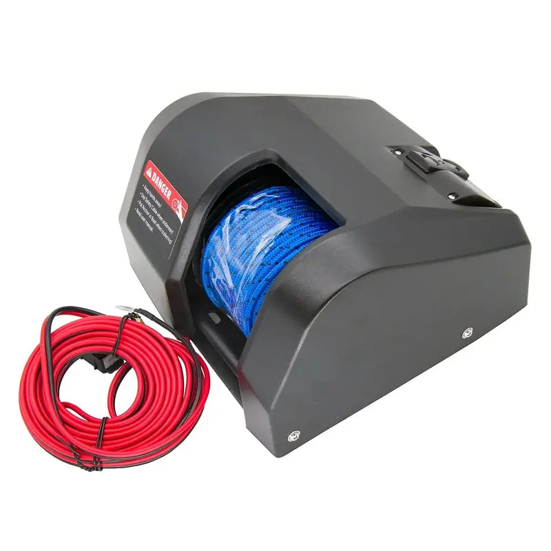 Wireless-Controlled Electric Saltwater Windlass  Marine Anchor System for Boats and Yachts