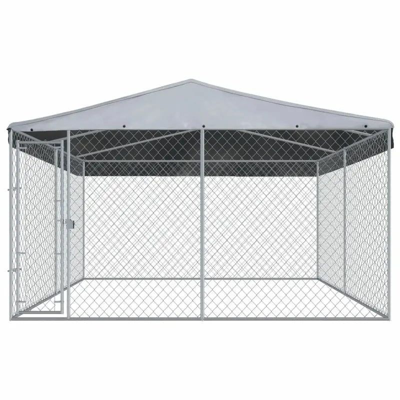 Freestanding Outdoor Dog Kennel with Weatherproof Roof  Model 150.4