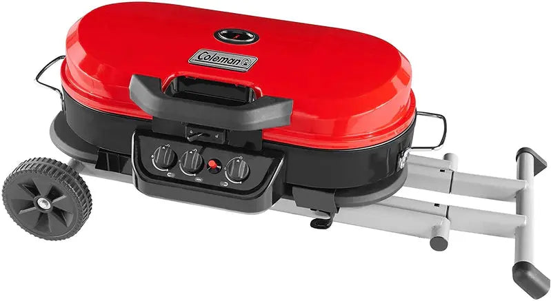 Coleman RoadTrip 285 Portable Propane Grill  Stand-Up Design, Easy Setup
