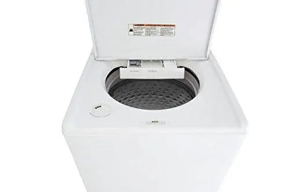 Top-Loading Washing Machine  Energy-Efficient White Laundry Appliance