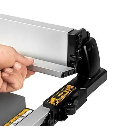 DEWALT DW745 10-Inch Compact Jobsite Table Saw  32.5-Inch Rip Capacity, 15-Amp Motor, Rolling Stand Included