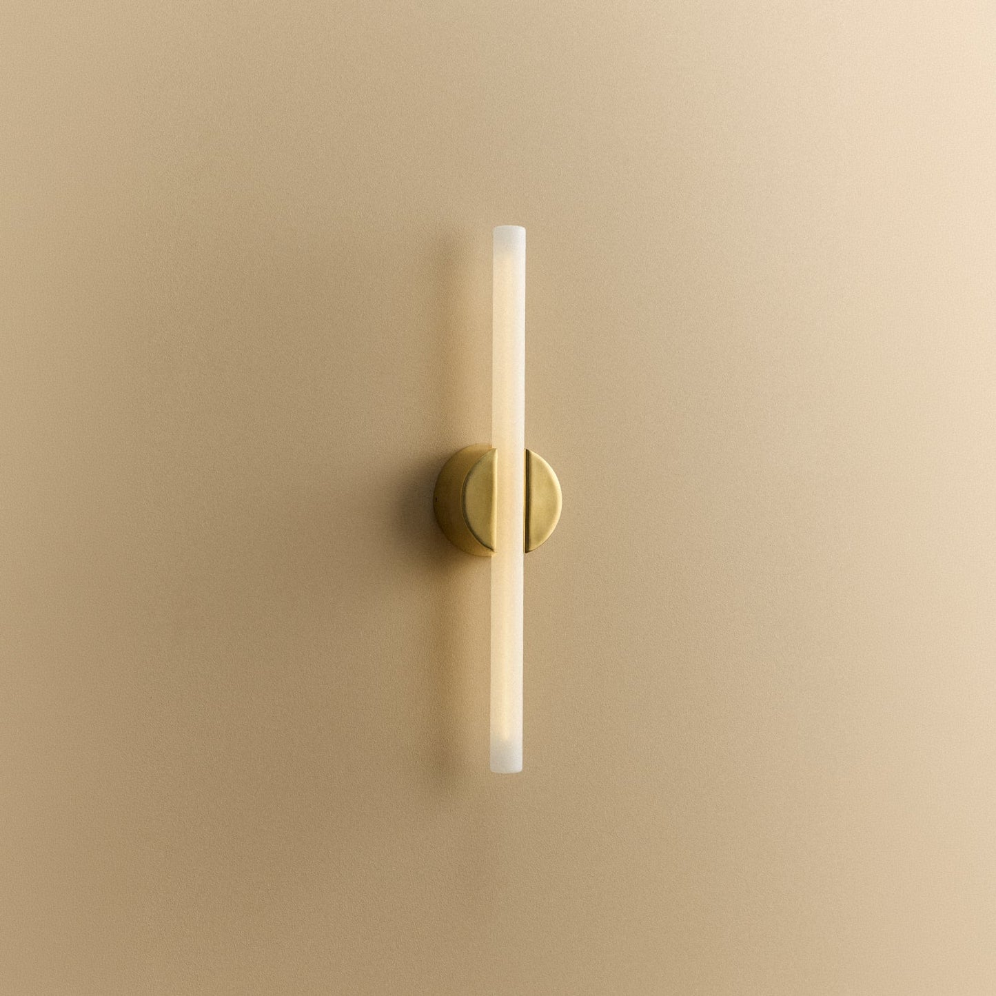 Kilter Wall Light in Solid Brass