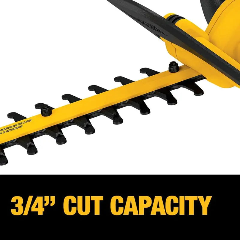 DEWALT 20V MAX Cordless Battery Powered Hedge Trimmer (Tool Only) DCHT820B