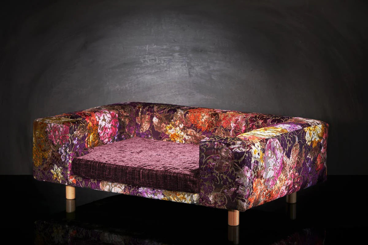 Canapé pour chien « Le Couture » Palace (Bleu ou Rose)