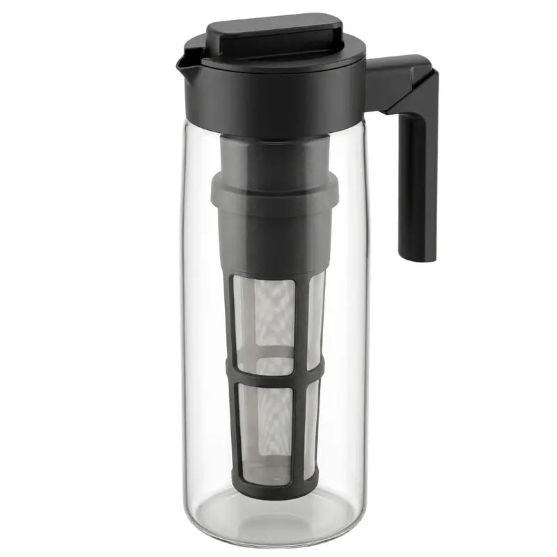 64 oz Tritan Cold Brew Coffee Maker with Leak-Proof Airtight Lid and Pitcher