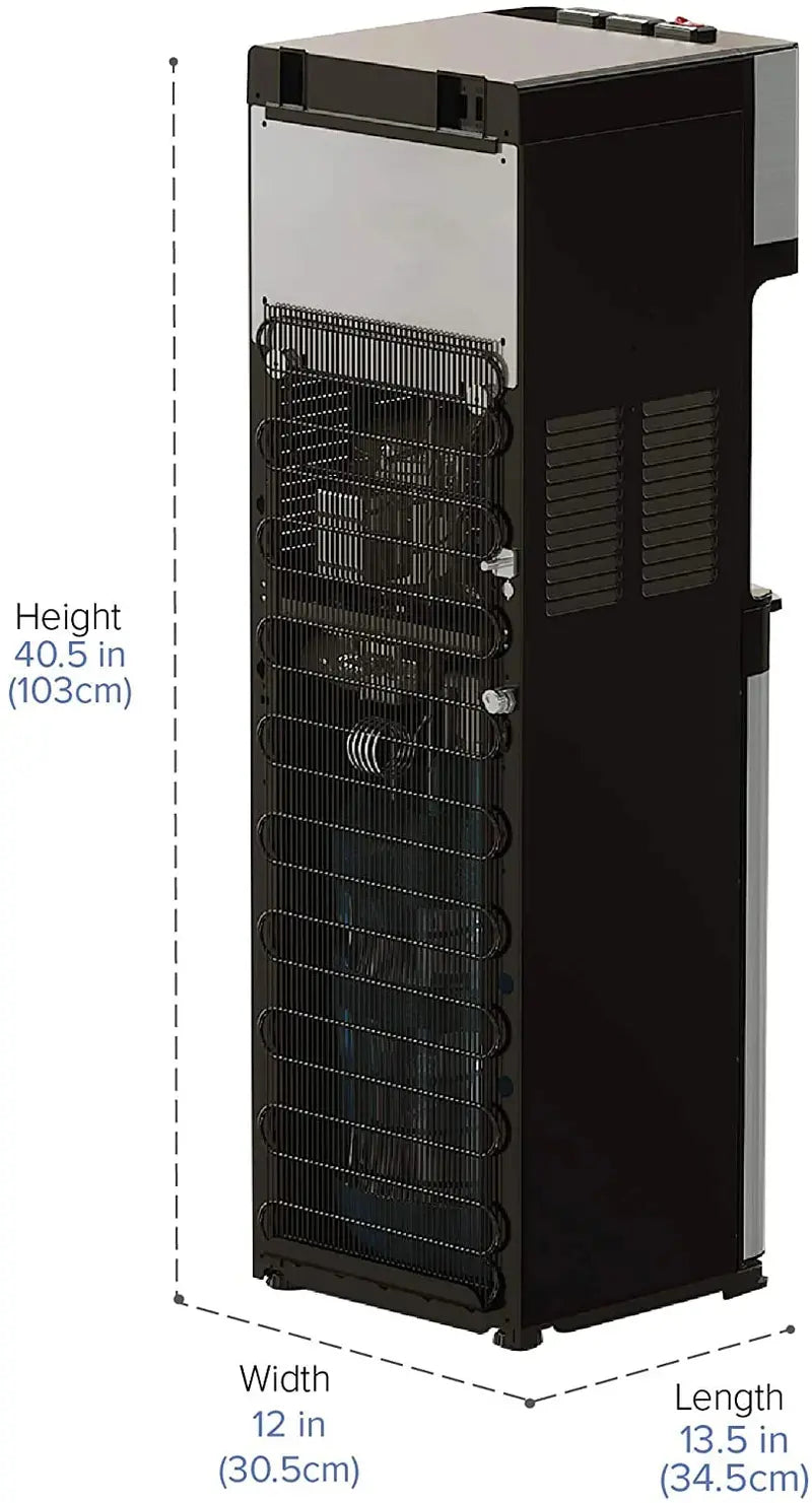 Brio Bottom-Loading Water Cooler with Three-Temperature Dispensing and Self-Cleaning Function