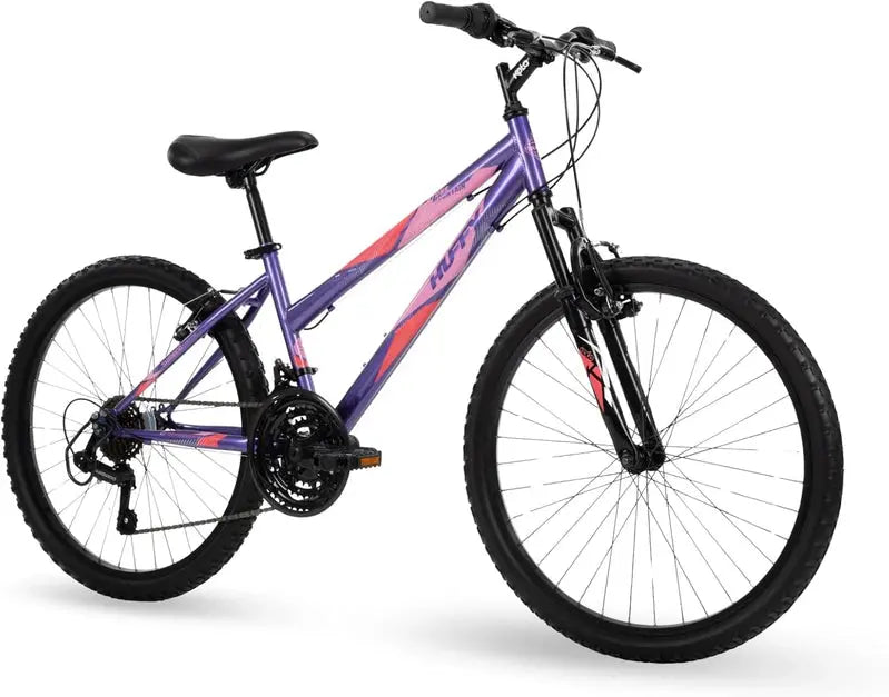 Huffy Stone Mountain Hardtail Bike  Youth & Adult Mountain Bike, Multiple Sizes & Shimano Gear Options