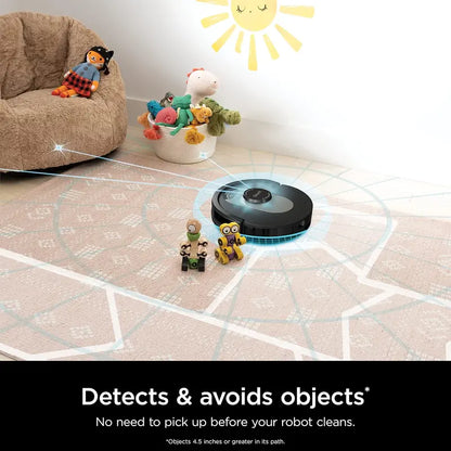 AI-Powered Robot Vacuum with LIDAR Navigation, XL Self-Empty Base (60-Day Capacity), HEPA Filtration & Pet Hair Optimization