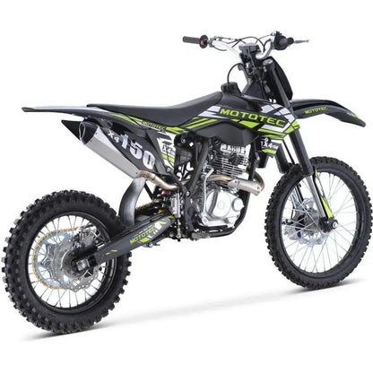 MotoTec X5 250cc 4-Stroke Black Dirt Bike  Off-Road Ready