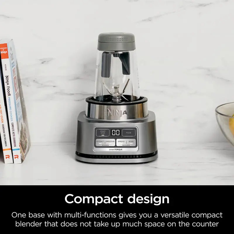 Ninja SS101 SmartTORQUE Stainless Steel Multi-Function Kitchen System  Intelligent Power Blending & Processing