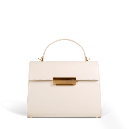 Capucine - Cuir Box Blanc Cassé