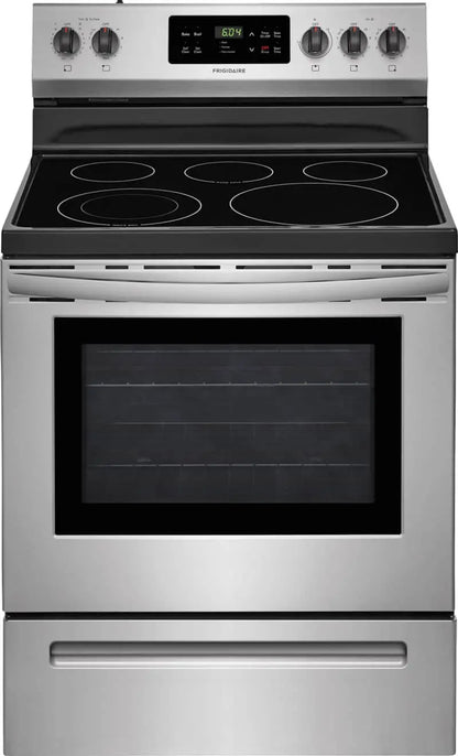 Frigidaire 30-Inch Stainless Steel Electric Range  Freestanding Smoothtop Oven & Cooktop