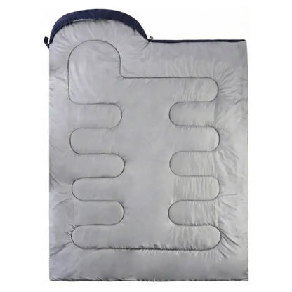 All-Season Sleeping Bag with Water-Resistant Shell and Thermal Lining